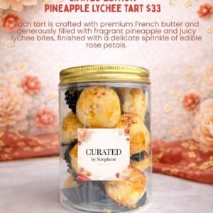 Elements Cake Limited Edition Pineapple Lychee Tart [12pc]
