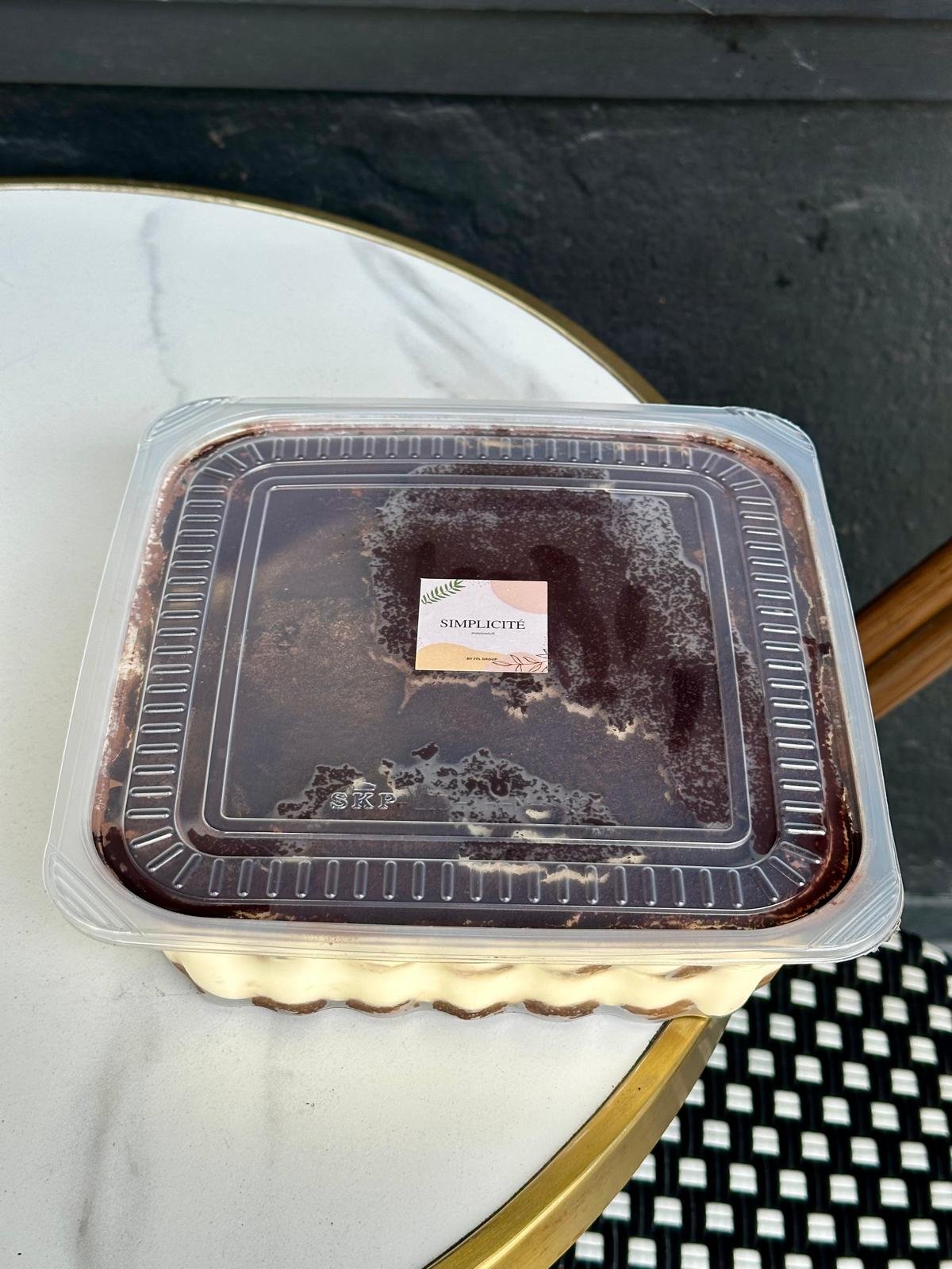 Classic Tiramisu-in-a-tray